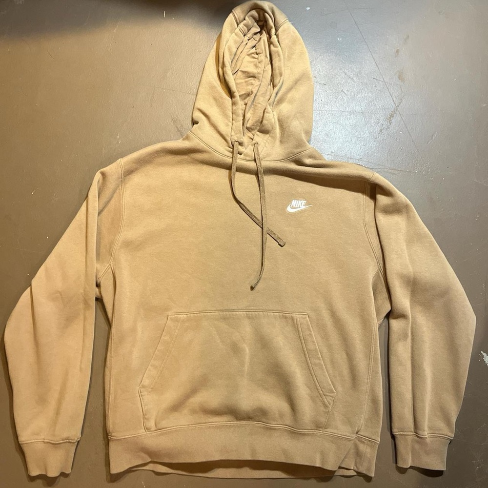 Nike Men's Beige Hoodie